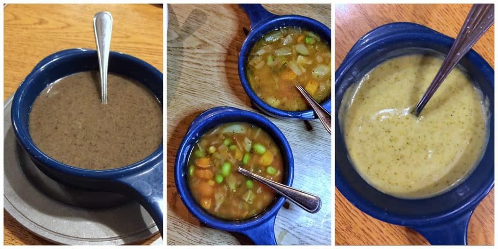 An Epic Vegan Food Review: Trail’s End Restaurant Dinner at Disney’s Fort Wilderness Resort and Campground with Chef TJ - Soups