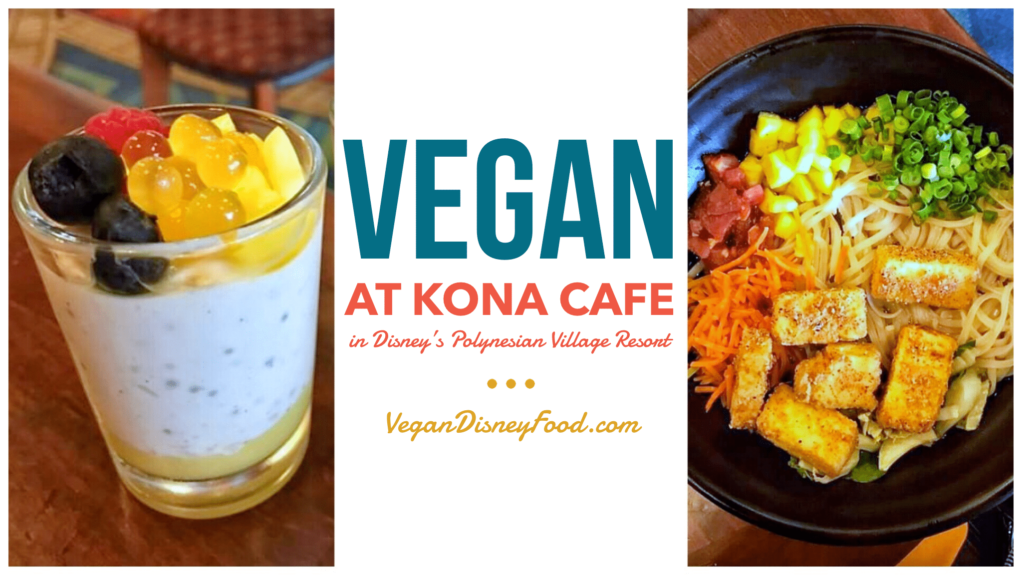 Vegan Options at Kona Cafe in Disney’s Polynesian Village Resort at Walt Disney World