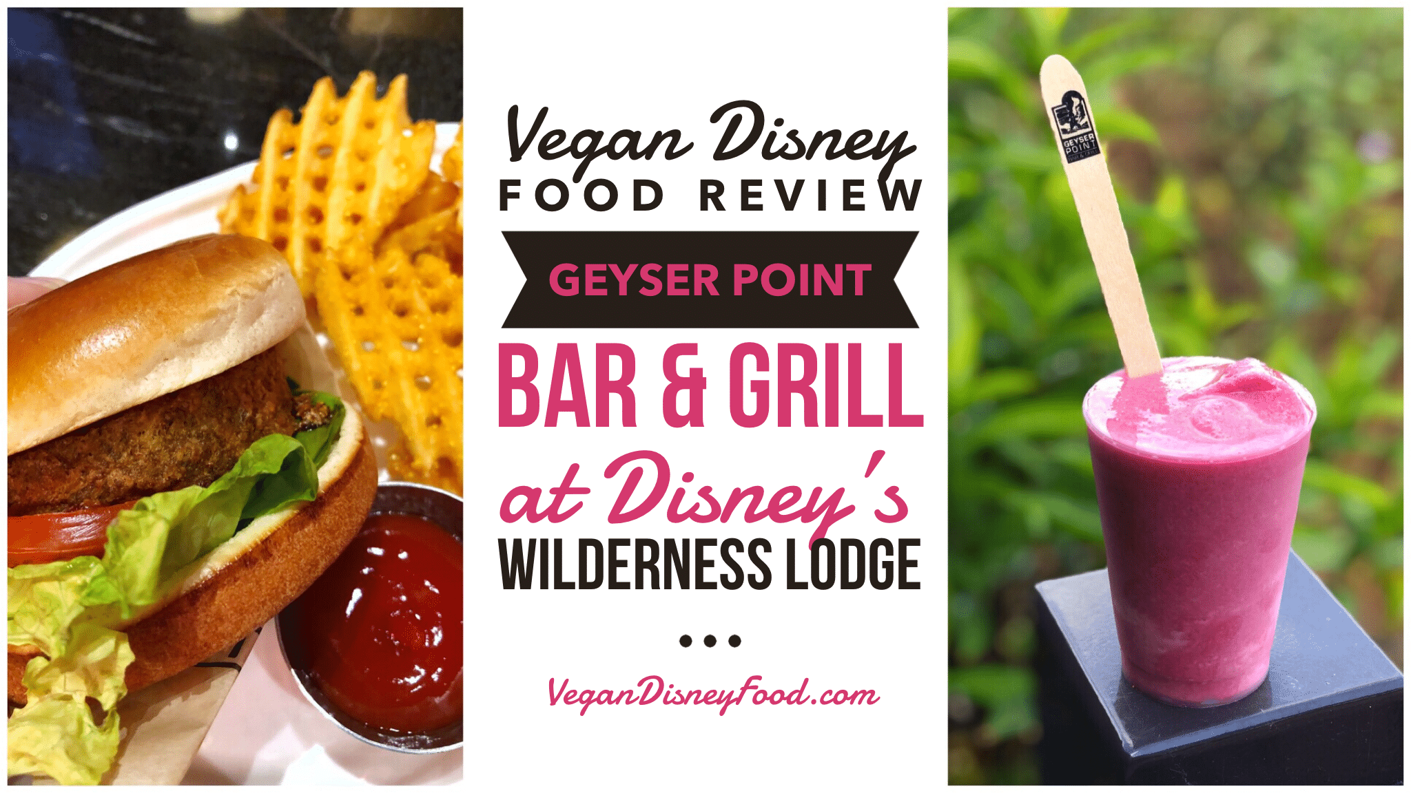 Vegan Disney Food Review: Geyser Point Bar & Grill at Disney’s Wilderness Lodge