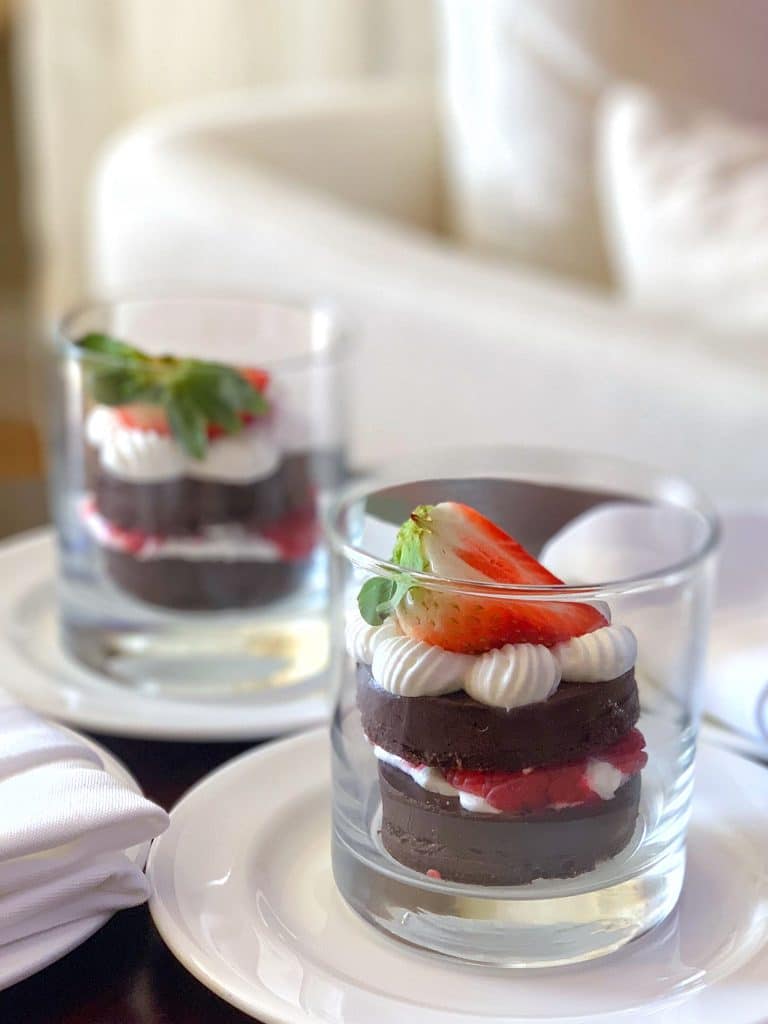 Vegan Disney Food Review: Lunch in the Waldorf Astoria Orlando Spa