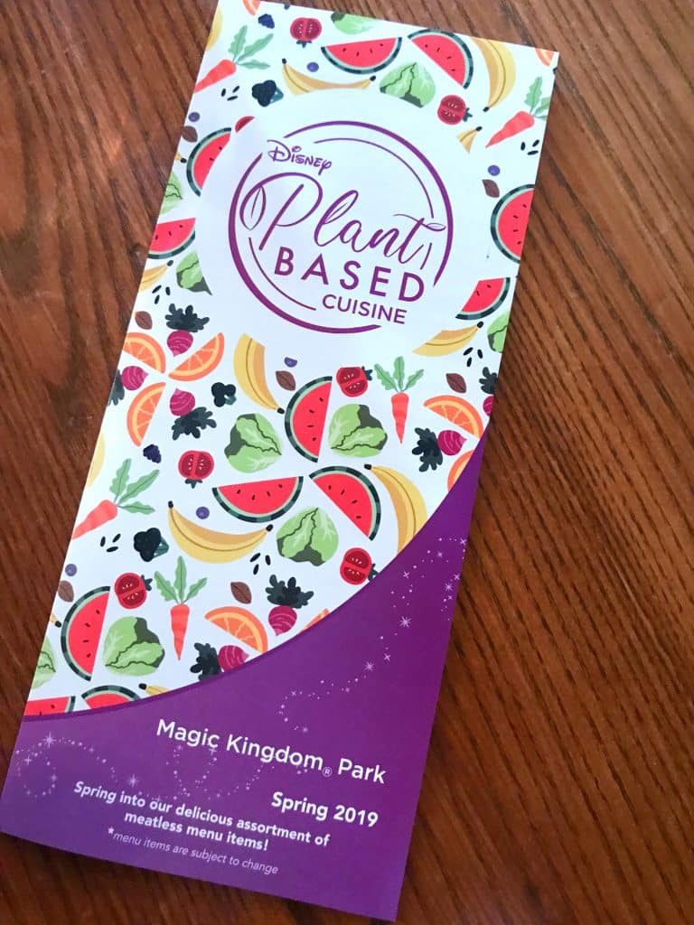 Disney Releases Official Plant Based Vegan Disney Food Guide Map