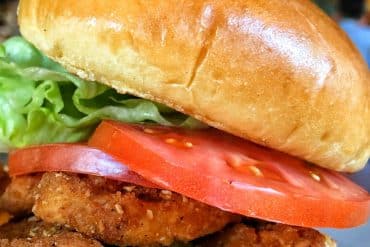 Vegan at Walt Disney World - Fried Chicken Sandwich at Homecomin Kitchen in Disney Springs