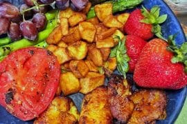 Vegan Walt Disney World - Breakfast Buffet Plate at Boma in Animal Kingdom Lodge