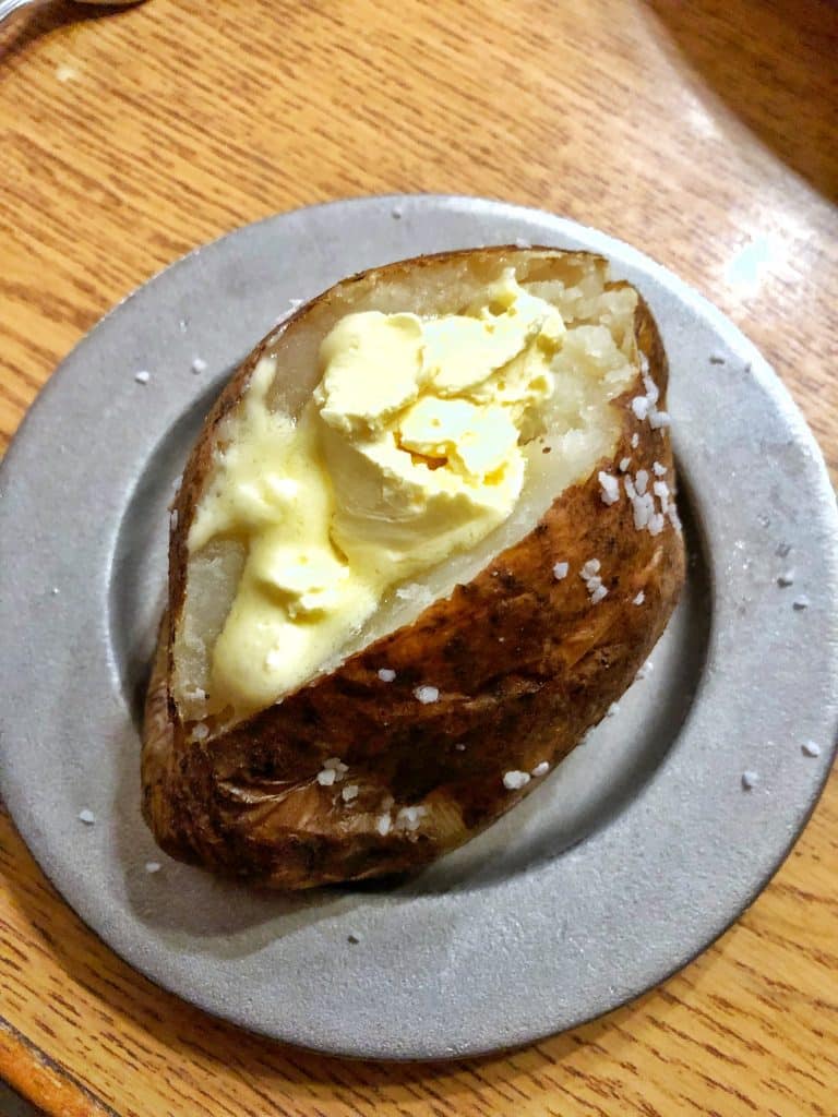 Vegan at Trails End at Disney’s Ft Wilderness Resort and Campground {Without Chef TJ} - Baker Potato