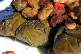 Vegan at Walt Disney World - Epcot’s Spice Road Table Rice Stuffed Grape Leaves