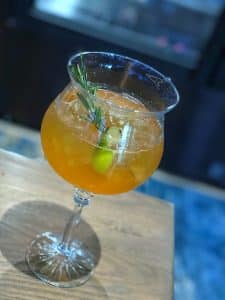 Vegan Disney Food Review: Toledo at Coronado Springs Gran Destino - The Gran Gin Tonic