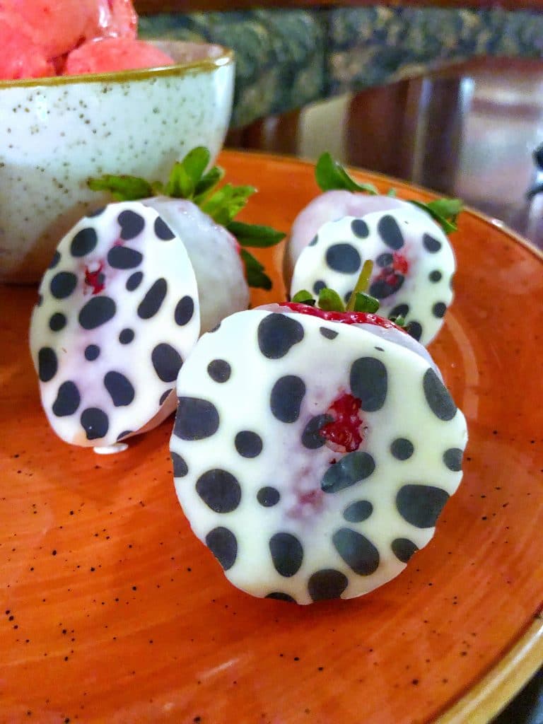 Vegan Options at Cruella’s Halloween Hide-A-Way in the Magic Kingdom during Mickey’s Not So Scary Halloween Party