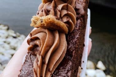 Vegan Chocolate Fancy Cake at Erin McKenna’s Bakery in Disney Springs