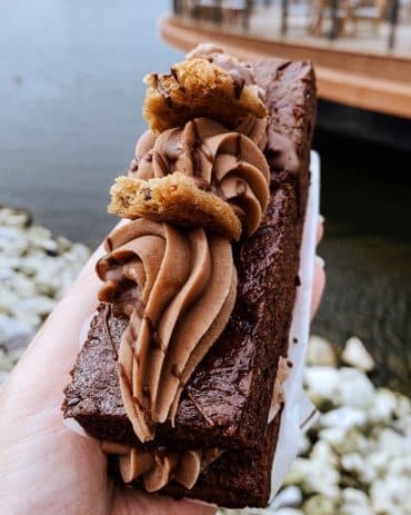 Vegan Chocolate Fancy Cake at Erin McKenna’s Bakery in Disney Springs