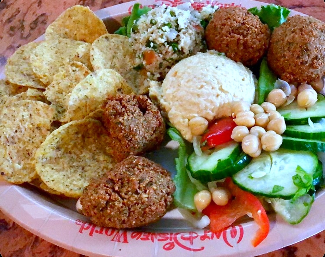 Vegan Falafel Platter from The Mara at Disney’s Animal Kingdom Lodge