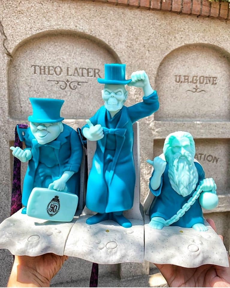 Vegan at Disneyland - Haunted Mansion Hitchhiking Ghost Popcorn Bucket