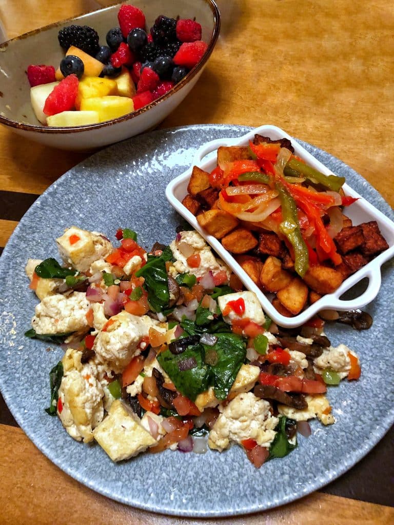 Vegan Breakfast at The Wave of American Flavors in the Contemporary Resort at Walt Disney World
