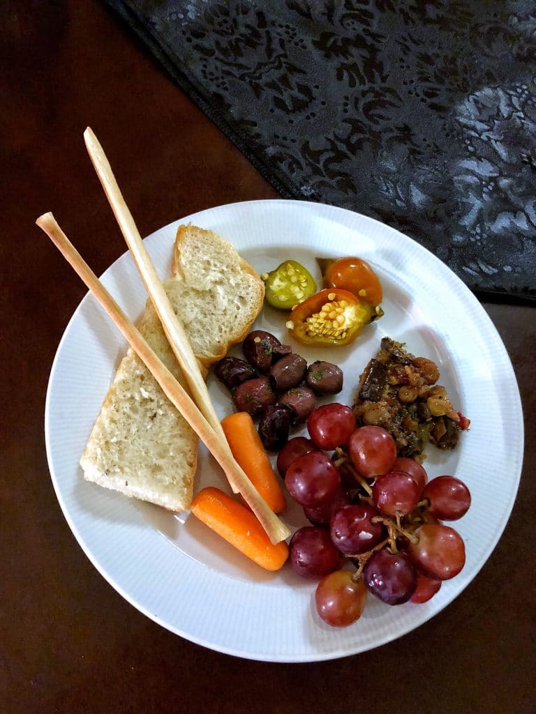 Vegan Options at Cruella’s Halloween Hide-A-Way in the Magic Kingdom during Mickey’s Not So Scary Halloween Party