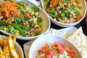 Vegan at Walt Disney World - Teriyaki Vegetable Bowl at ABC Commissary In Disney’s Hollywood Studios