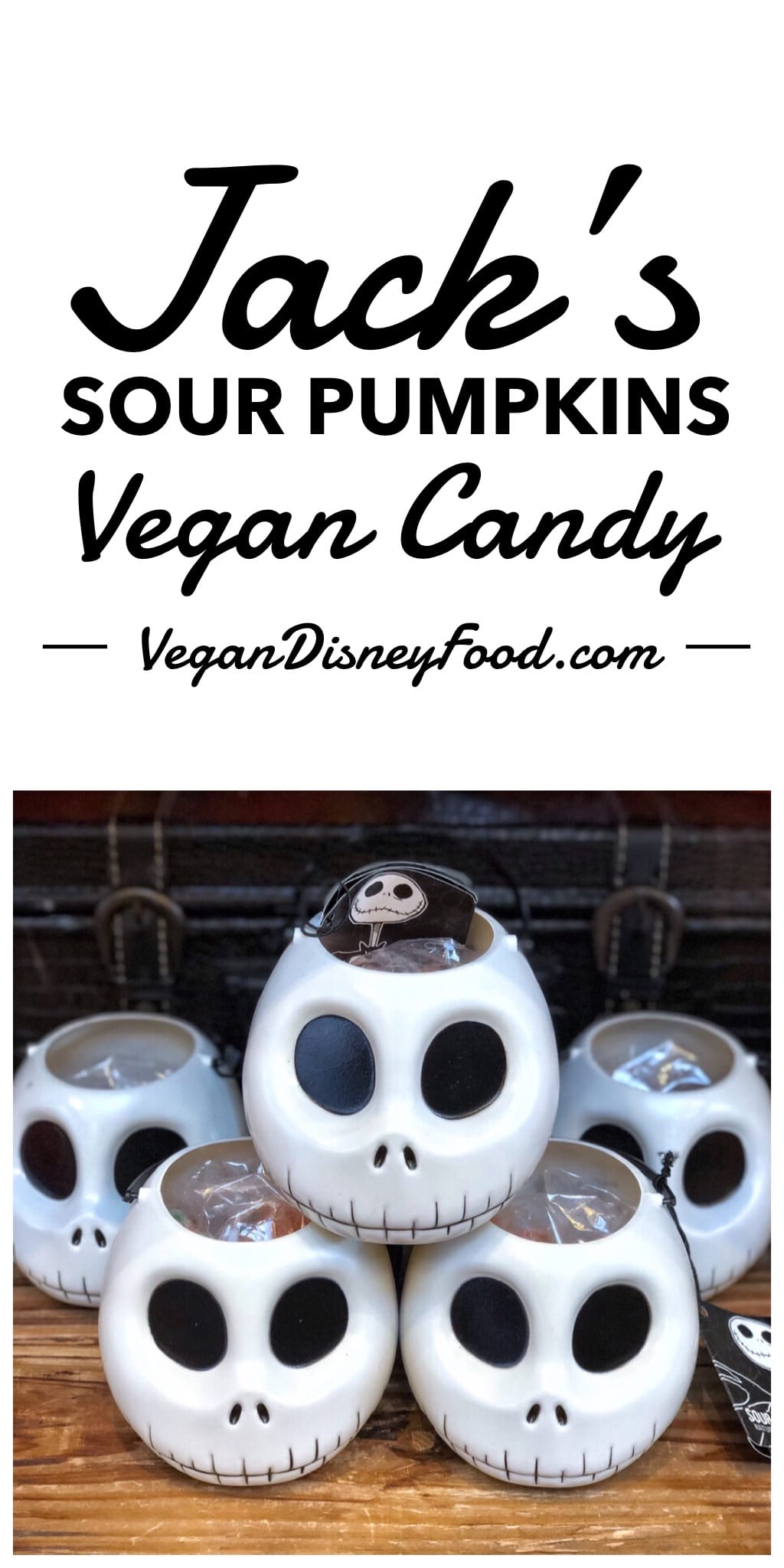 Jack’s Sour Pumpkin Vegan Gummies Halloween Candy at Walt Disney World