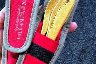 Epcot International Food & Wine Festival Zero Waste Reusable Utensils