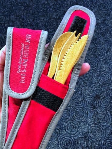 Epcot International Food & Wine Festival Zero Waste Reusable Utensils