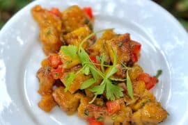 Vegan Options at the Epcot International Food and Wine Festival - Modified Plantain Salad