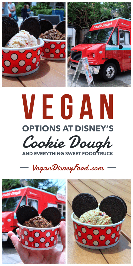 What’s Vegan at the Cookie Dough and Everything Sweet Food Truck in Disney Springs