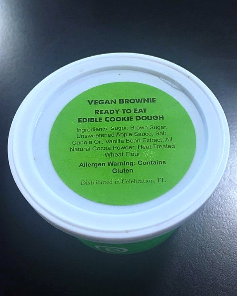 Vegan Brownie Cookie Dough at All Star Sports in Walt Disney World