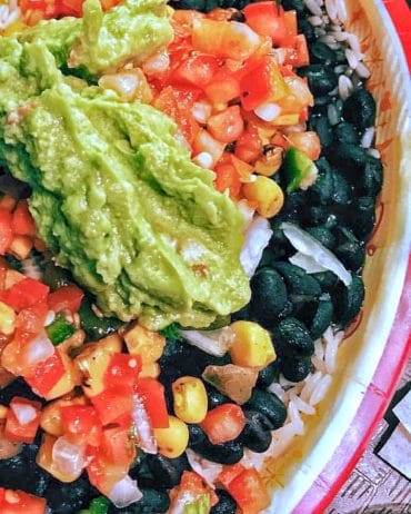 Vegan Veggie Rice Bowl at Pecos Bill Tall Tale Inn and Cafe in the Magic Kingdom