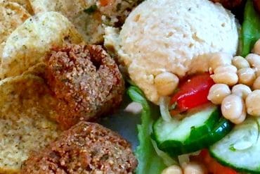 Vegan Falafel Platter from The Mara at Disney’s Animal Kingdom Lodge