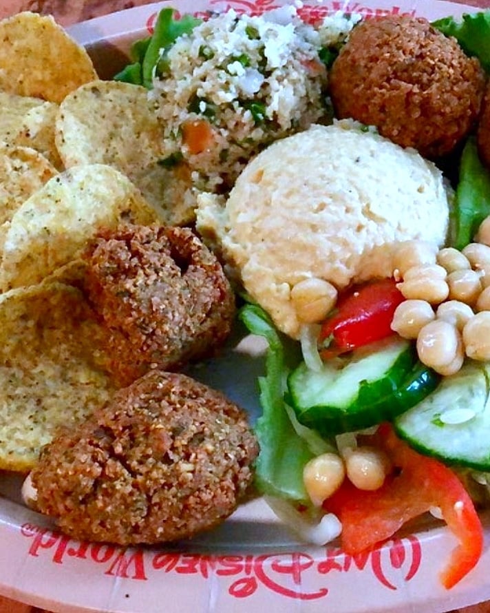 Vegan Falafel Platter from The Mara at Disney’s Animal Kingdom Lodge