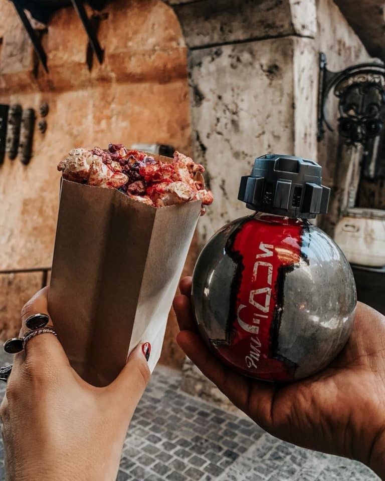 Vegan at Star Wars Galaxy’s Edge - Kat Saka's Kettle Outpost Mix Popcorn