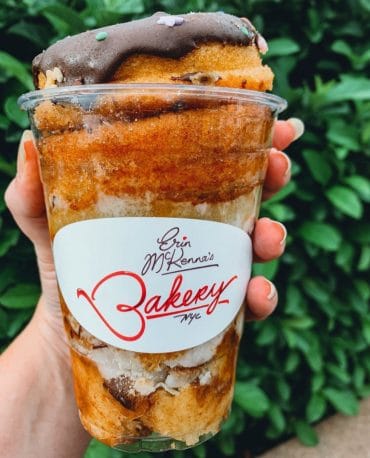 Vegan Bakery Sink Dessert Cup in Disney Springs at Walt Disney World