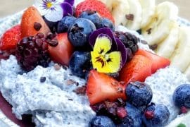 Vegan Chia Breakfast Bowl at Tangaroa Terrace in the Disneyland Hotel