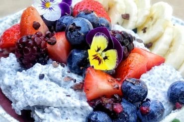 Vegan Chia Breakfast Bowl at Tangaroa Terrace in the Disneyland Hotel