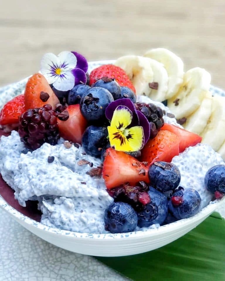 Vegan Chia Breakfast Bowl at Tangaroa Terrace in the Disneyland Hotel