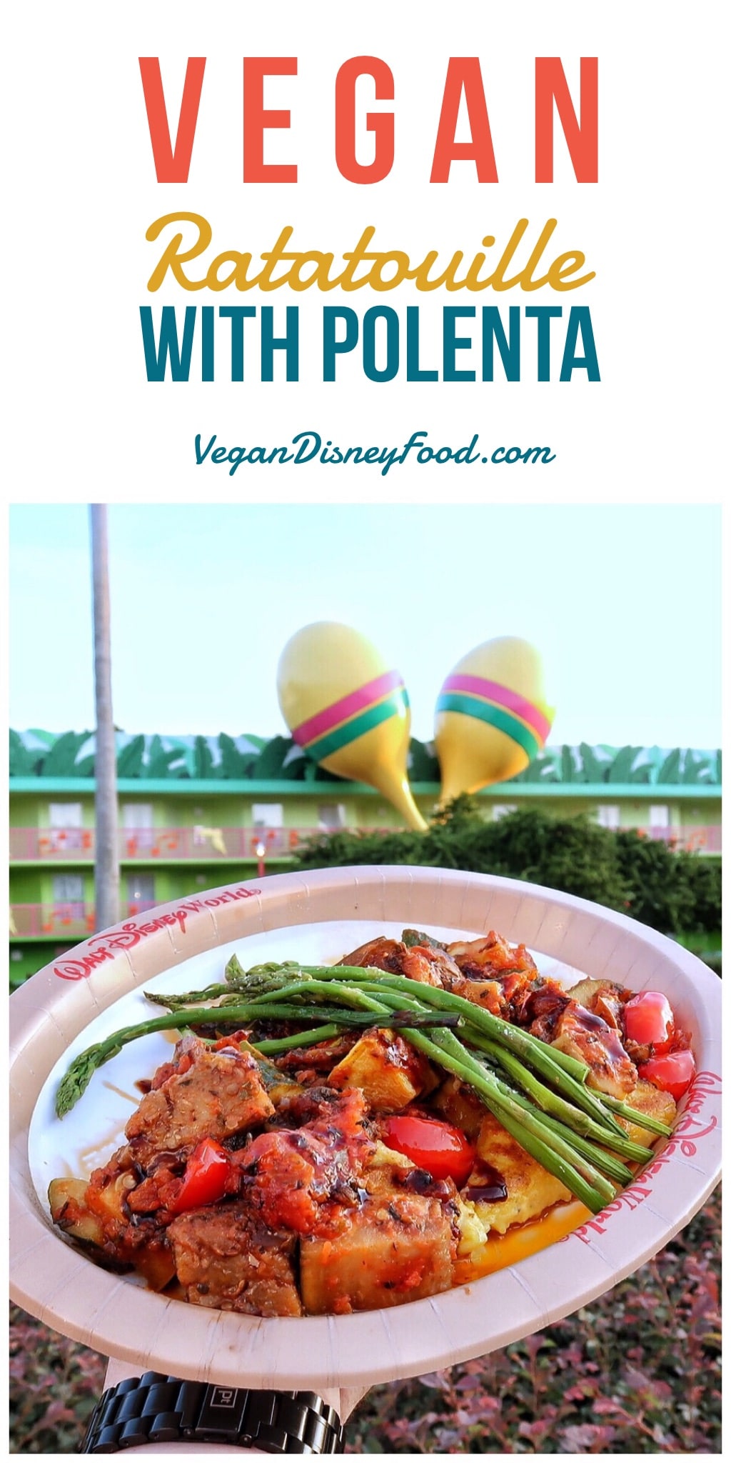 Vegan Ratatouille at All Star Music Resort in Walt Disney World