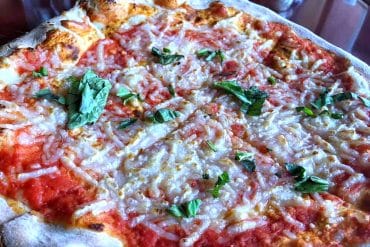 Vegan Margherita Pizza at Via Napoli in the Italy Pavilion at Epcot in Walt Disney World