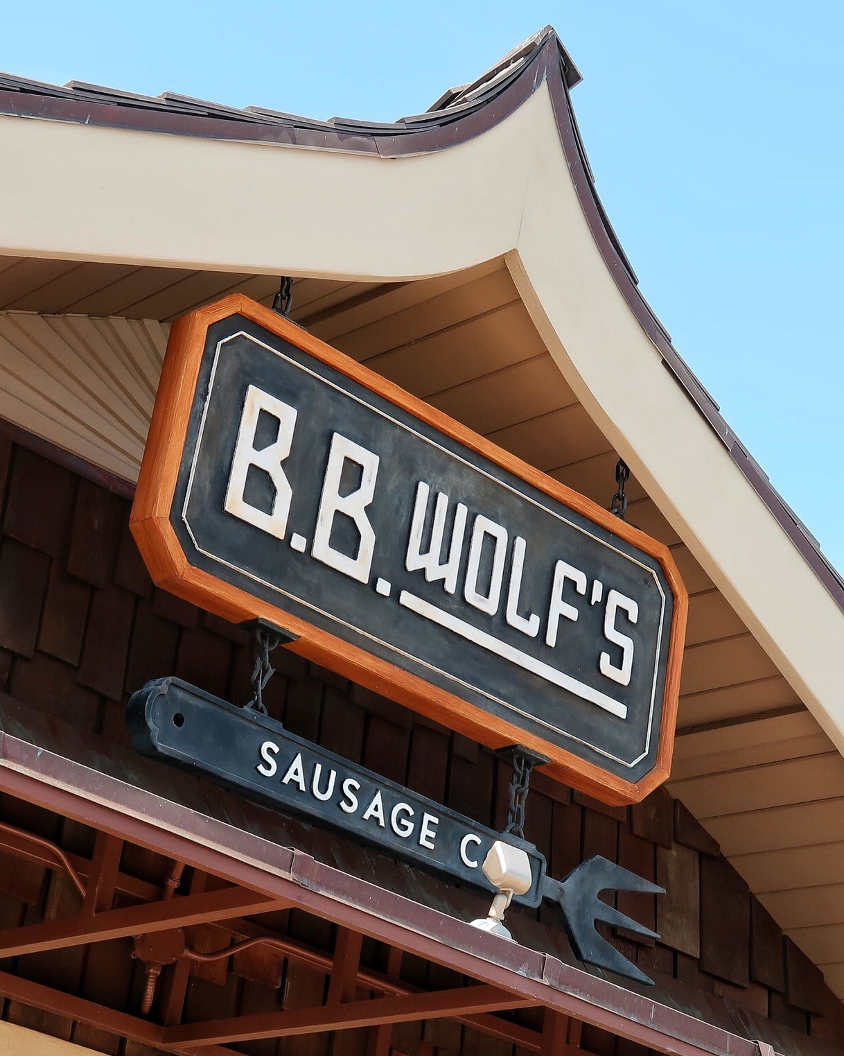 Vegan Bratwurst Sausage at B.B. Wolf’s Sausage Co. in Disney Springs at Walt Disney World