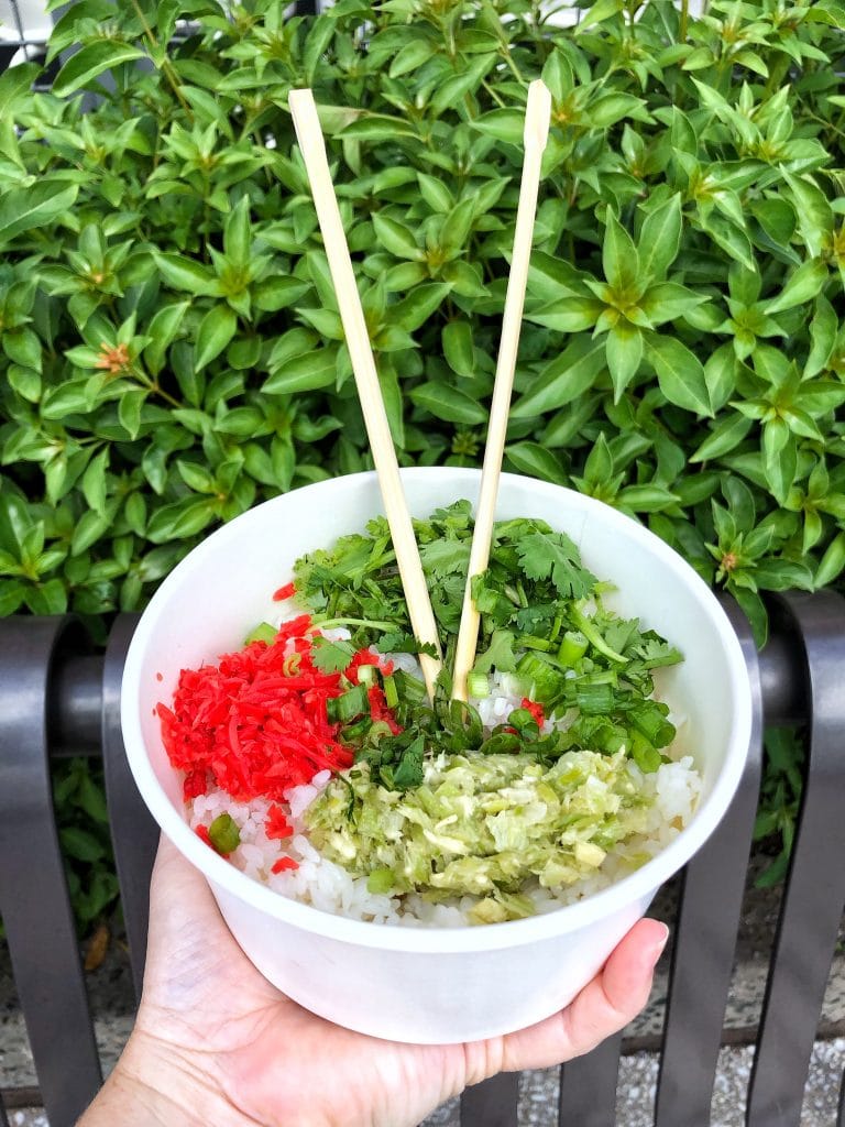 Vegan Options at Morimoto Asia Street Food in Disney Springs at Walt Disney World