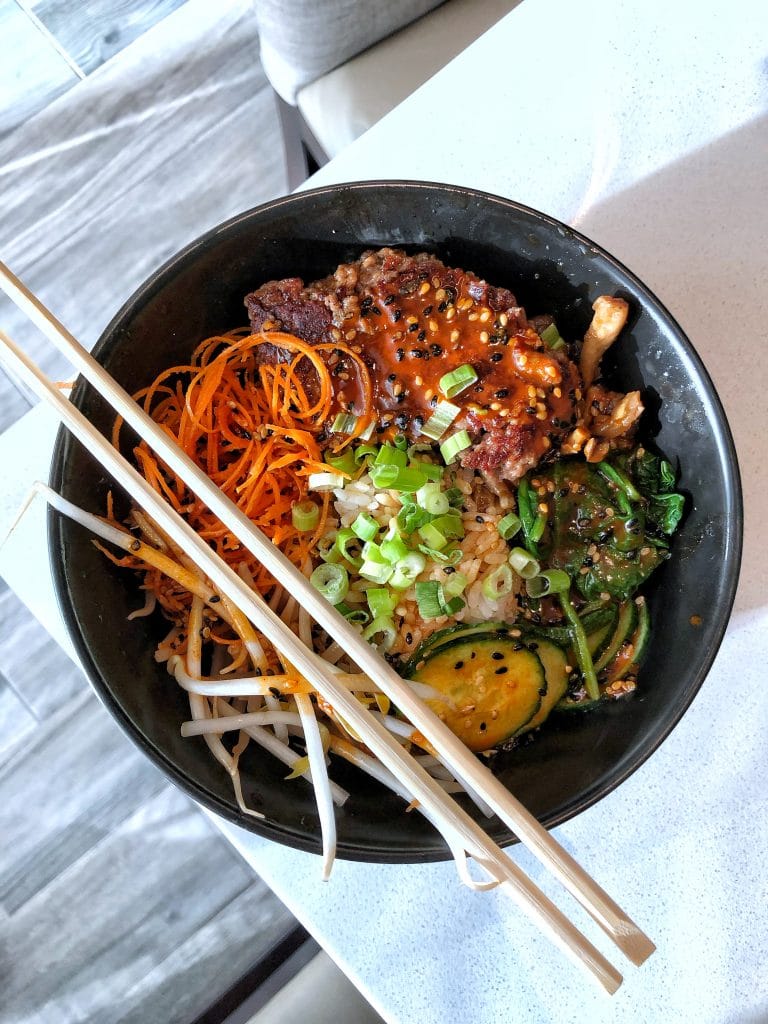 Vegan Orlando Magical Dining Review at Zeta Asia in the Hilton Bonnet Creek at Walt Disney World