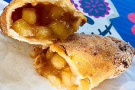Vegan Apple Pie Empanada in Disney California Adventure at the Disneyland Resort