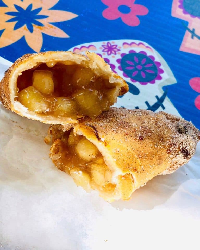 Vegan Apple Pie Empanada in Disney California Adventure at the Disneyland Resort