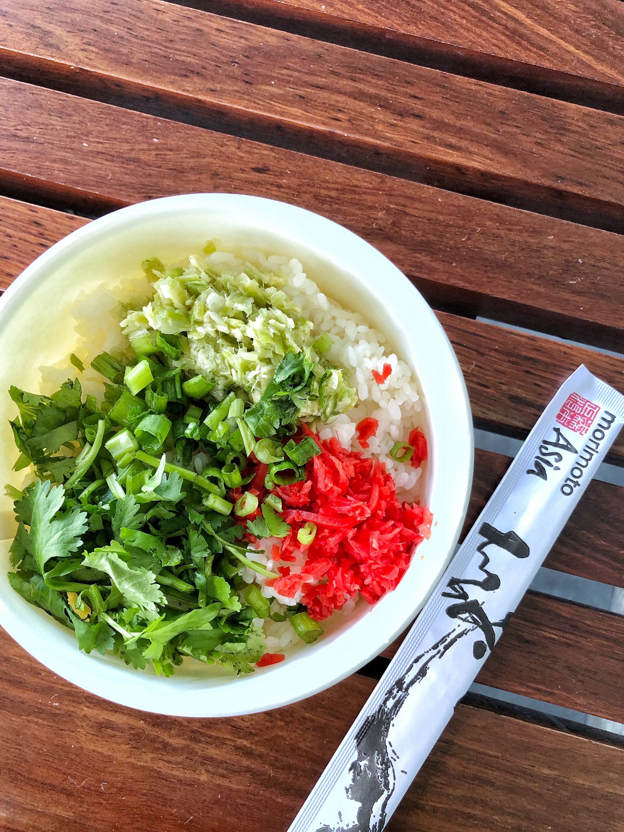 Vegan Options at Morimoto Asia Street Food in Disney Springs at Walt Disney World