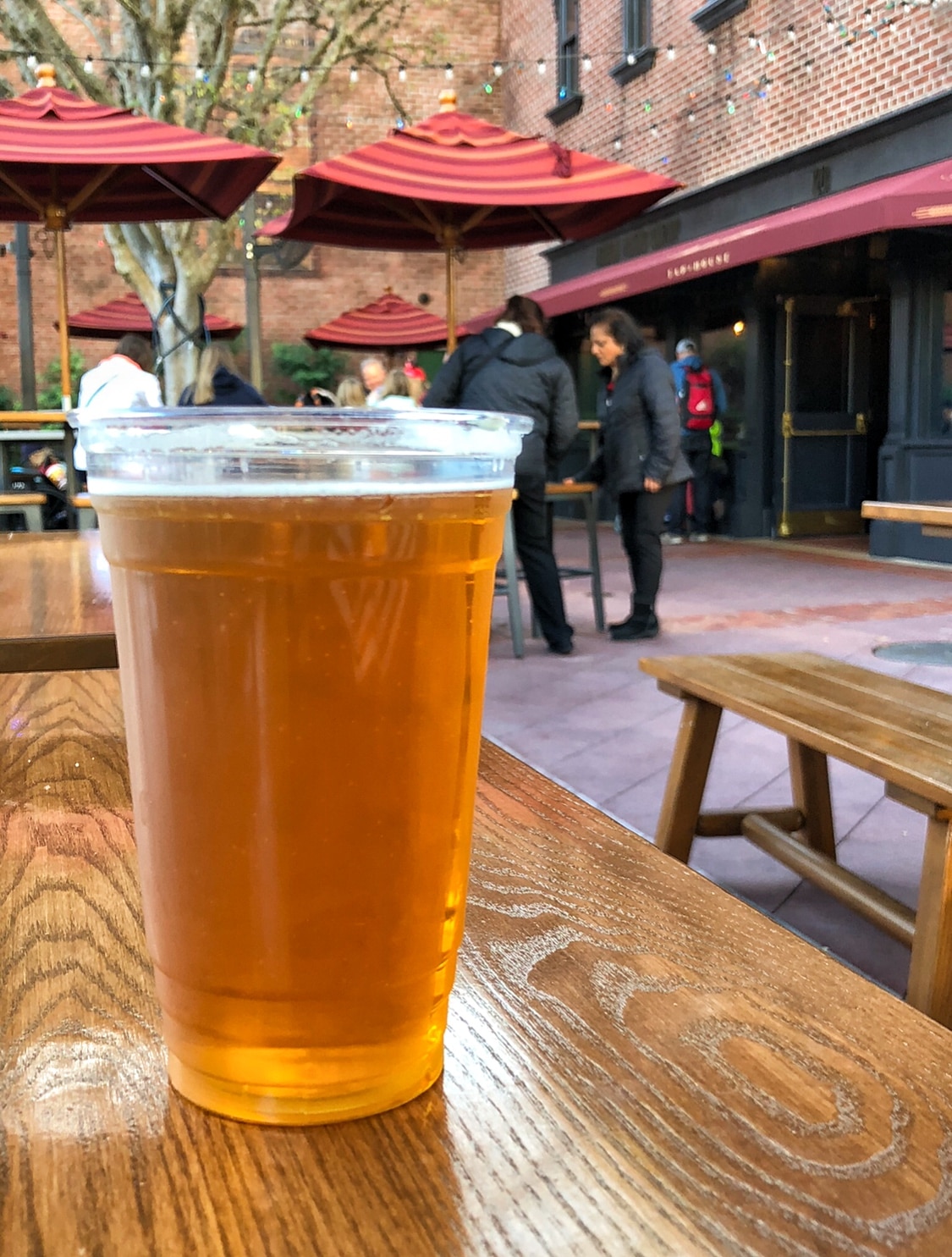 Vegan Pretzel at BaseLine Tap House in Disney’s Hollywood Studios at Walt Disney World