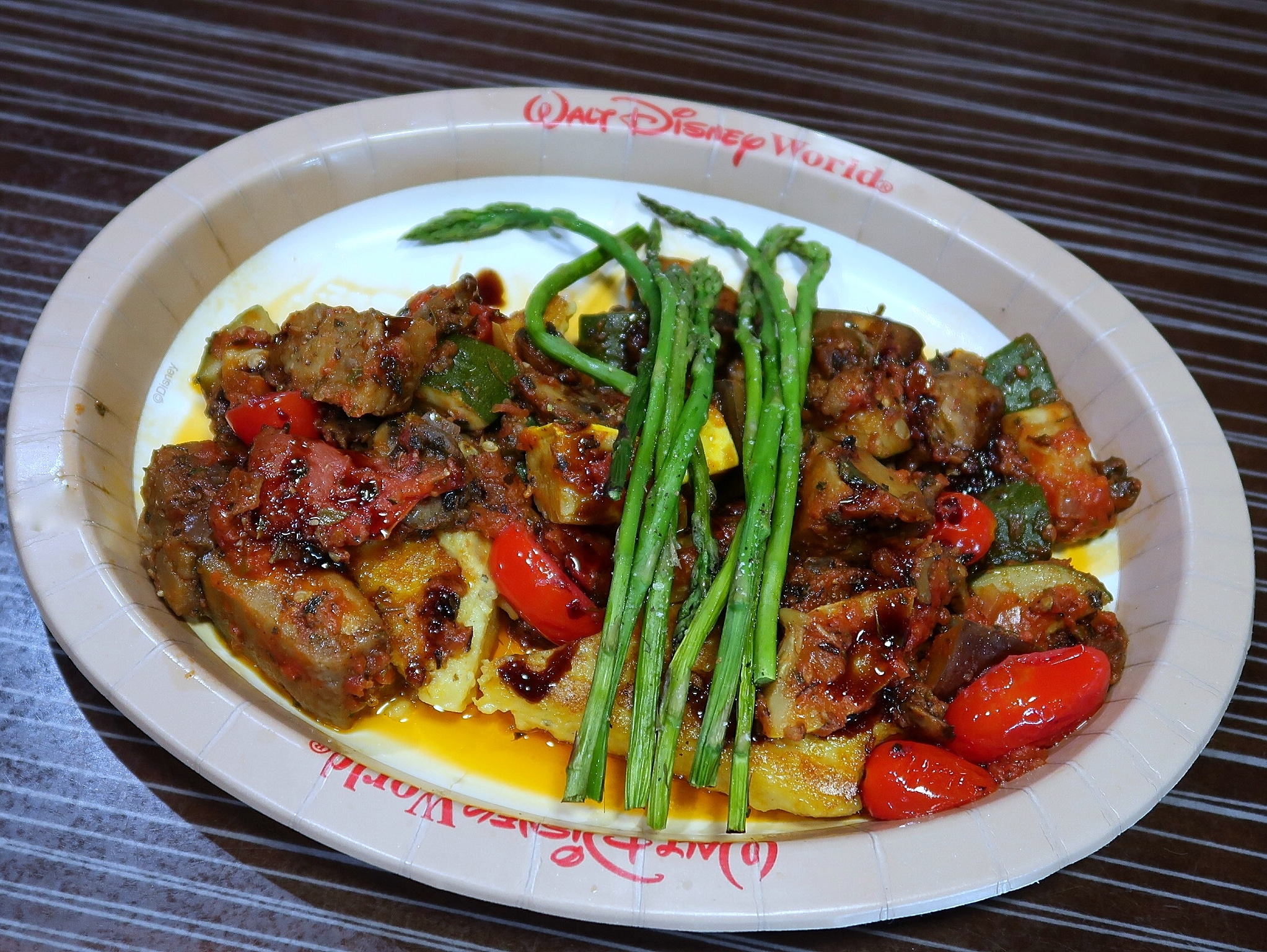 Vegan Ratatouille at All Star Music Resort in Walt Disney World