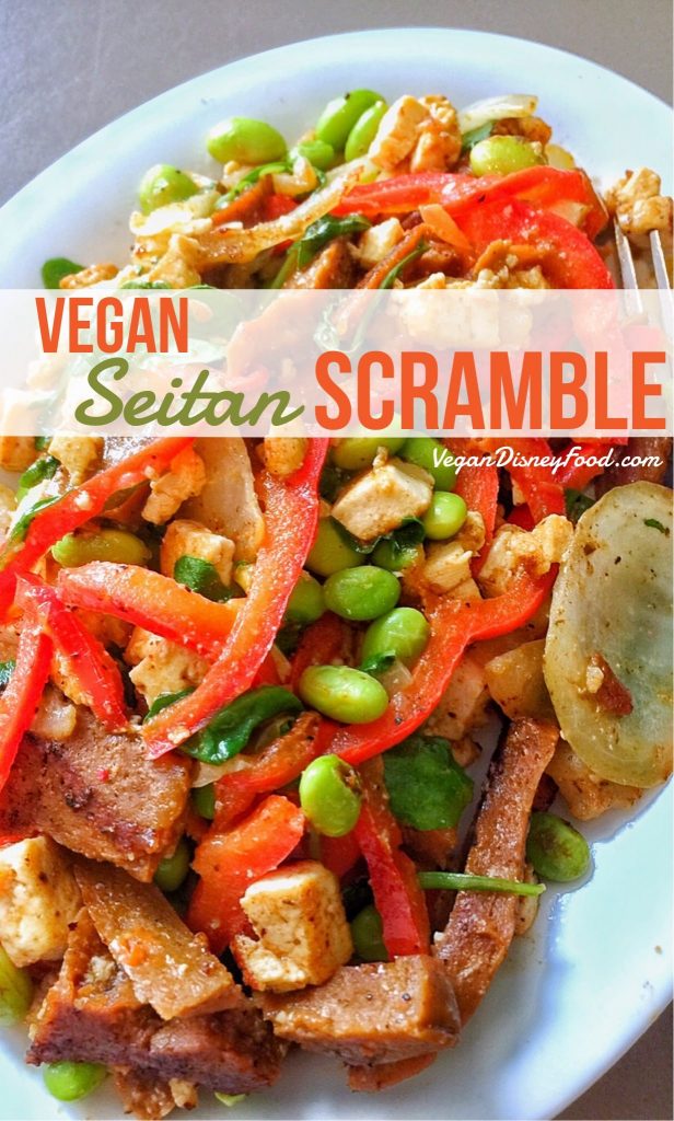 Vegan Chipotle Seitan Scramble at All Star Movies Resort in Walt Disney World