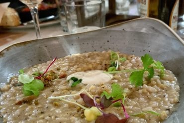 Vegan Lentil Risotto at Trattoria al Forno on the Walt Disney World Boardwalk