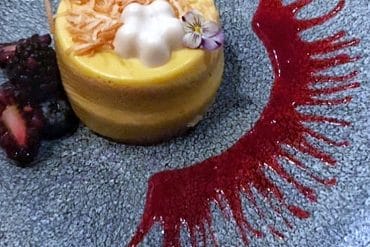 Vegan Spiced Lemon Pound Cake at Ale and Compass Restaurant in the Yacht Club Resort at Walt Disney World