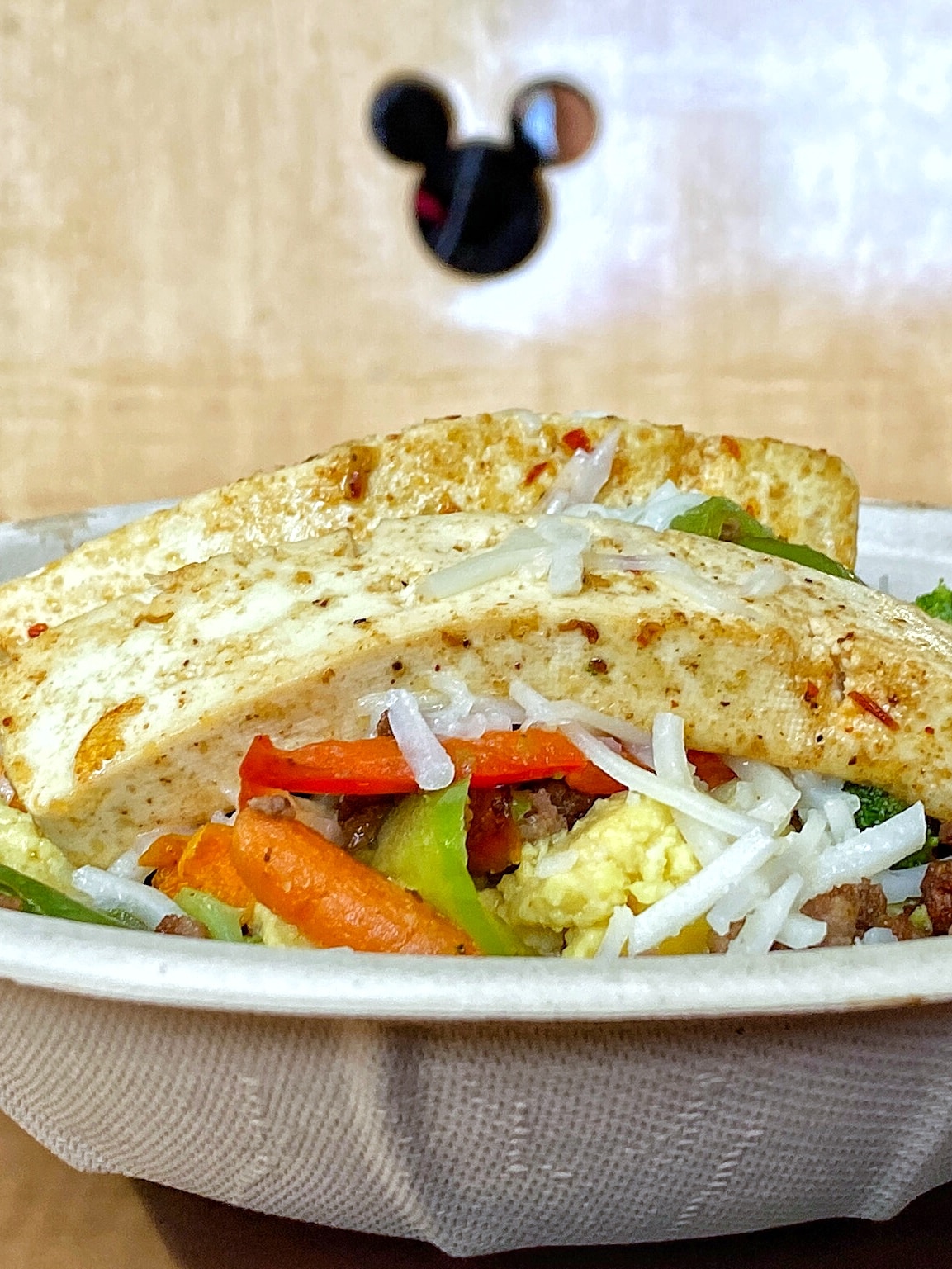 Vegan Breakfast Tofu Bowl at Contempo Cafe in the Contemporary Resort at Walt Disney World