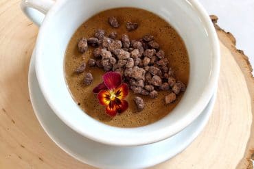 Vegan Coffee Pot de Creme at Cinderella’s Royal Table in the Magic Kingdom at Walt Disney World