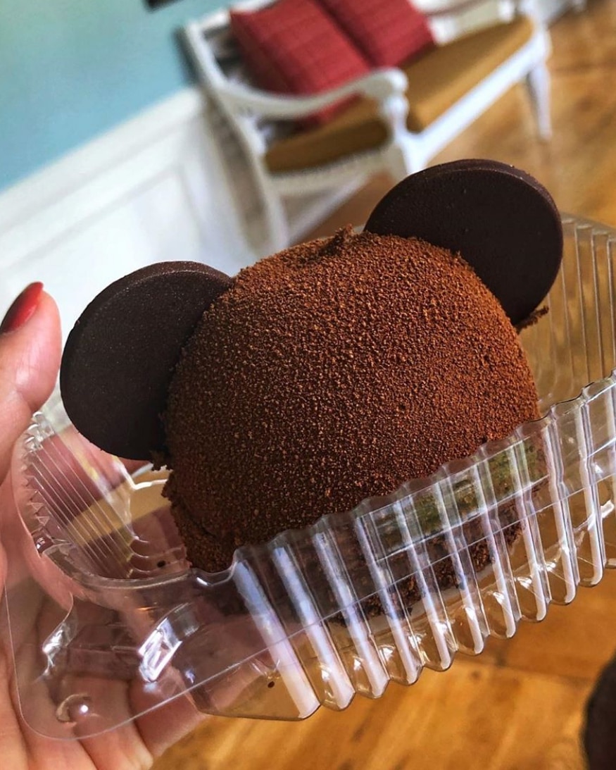 Vegan Chocolate Mickey Mousse Cake at Disney’s Beach Club Resort at Walt Disney World