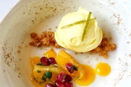 Vegan Panna Connie's Congo Lime Delight at Skipper Canteen in the Magic Kingdom at Walt Disney World