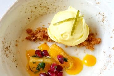 Vegan Panna Connie's Congo Lime Delight at Skipper Canteen in the Magic Kingdom at Walt Disney World